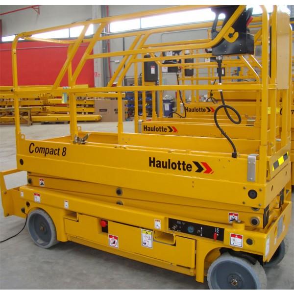 Scherenarbeitsbühnen SB 82 E Vermietung Sanders Höhenzugangstechnik